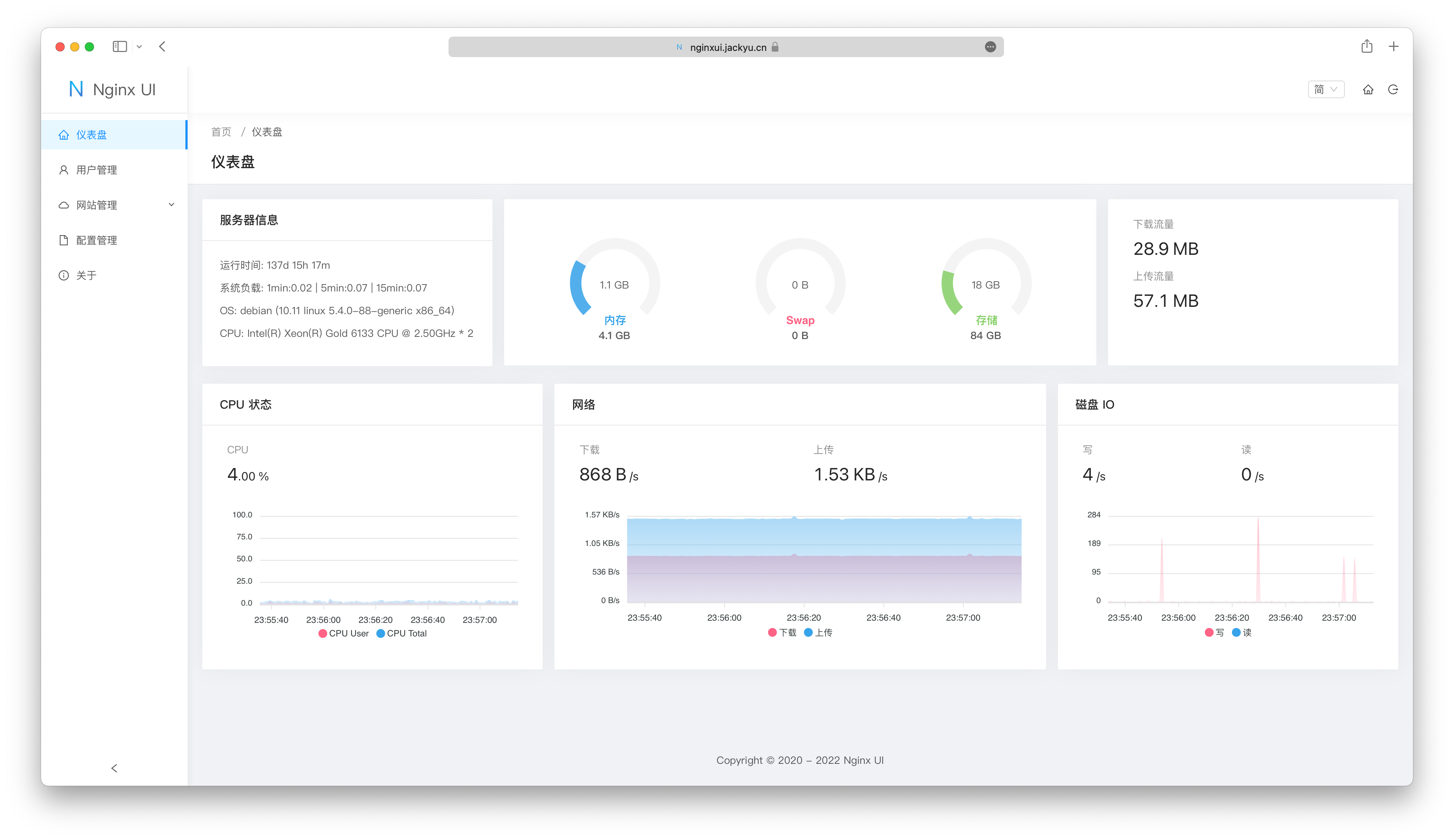 Dashboard